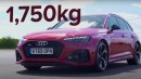 Audi RS4 Drag Races RS Q8, Decimation Follows