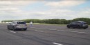 Audi RS4 vs. Tesla Model X P100D Drag Race Results in Almost Total Humiliation