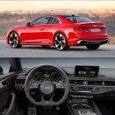 Audi RS5 in factory trim