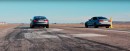 Audi RS5 Sportback Vs. BMW M3 Competition drag race