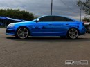 Audi RS6 Blue Chrome 