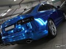 Audi RS6 Blue Chrome 