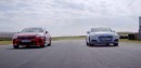 Audi S5 vs. Kia Stinger GT Track Battle Is a Drag Racing Cure