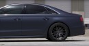 Audi S8 Goes Stealth with Steel Blue Plasti Dip