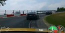 Audi TT RS Chases BMW M4 GTS on Nurburgring