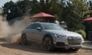 Audi USA's 2017 A4 allroad Commercial Shows Rallycross Action and Jumps