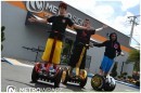 Austin Mahone Gets Chrome Segway Collection to Match Cars