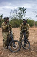 Australian soldiers start testing out stealth reconnaissance e-bikes