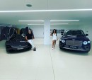 Australian businessman parks his expensive cars inside his office as motivation for his staff