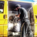 Australians Turn Van Into a Mobile Laundromat