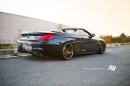 BMW F12 M6 Convertible on PUR Wheels