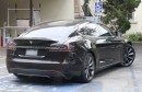 Jeremy Renner Sporting a New Tesla Model S