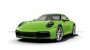 Lizard Green 2020 Porsche 911