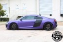 Purple Audi R8 by Superior Auto Design