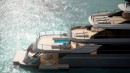 Azimut's new flagship yacht, the four-deck Grande 44M