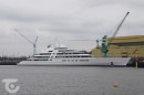 Azzam, designed and built by Lurssen Yachts, remains the world's longest at 180m (590ft)