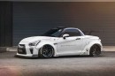 Baby Godzilla: Fake Nissan GT-R With Widebody Kit Has Race Livery