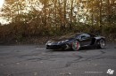 Back-to-Back Lamborghini Aventador SV Twins Sport PUR Wheels