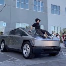 Skateboarding is bad for the Tesla Cybertruck