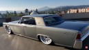 Bagged 1963 Lincoln Continental supercharged LSA build project on Hand Built Cars