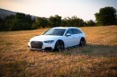 Bagged Audi A4 allroad on RS Wheels Is a Statement