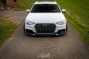 Bagged Audi A4 allroad on RS Wheels Is a Statement