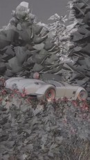AC Shelby Cobra widebody Rotiform CGI fire by al.yasid