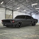 Ford Mustang restomod rendering by personalizatuauto
