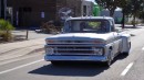Bagged Turbo Diesel 1963 Chevy C30 Dually shop truck on AutotopiaLA
