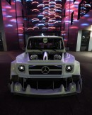 Bagged Twin-Turbo Mercedes-Benz G-Class widebody rendering by baselvisions