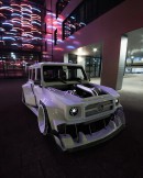 Bagged Twin-Turbo Mercedes-Benz G-Class widebody rendering by baselvisions