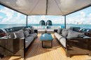Baglietto Blue Ice Motor Yacht Upper Deck Lounge