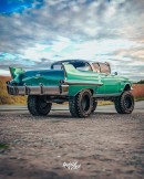 Baja Cadillac Series 62 pre-runner trophy truck rendering by adry53customs on social media