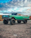 Baja Cadillac Series 62 pre-runner trophy truck rendering by adry53customs on social media