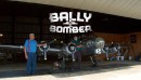 The Bally Bomber is a gorgeous, flying 1:3 replica of the B-17G Flying Fortress
