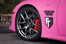 Pink Lexus LFA