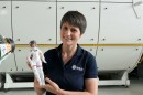 Samantha Cristoforetti Barbie goes on zero-g flight to inspire girls to pursue a career as astronauts