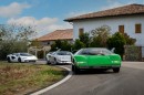Lamborghini Countach generations
