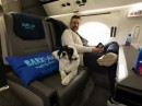 Bark Air is a first-class-like service for dogs. Their owners can come, too