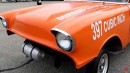 Genuine barn find 1957 Chevrolet 150 Business Coupe B-Gasser Races 1956 Chevrolet "Mr. 56"