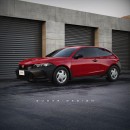 3-Door FL5 Honda Civic Type R Hot Hatchback CGI base spec by sugardesign_1