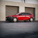 3-Door FL5 Honda Civic Type R Hot Hatchback CGI base spec by sugardesign_1