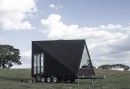 Base Cabin micro home is easily transportable, supposedly eco-friendly