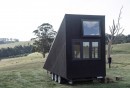 Base Cabin micro home is easily transportable, supposedly eco-friendly
