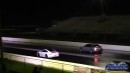 Porsche 911 vs Ford Mustang GT and Audi S4 on DRACS