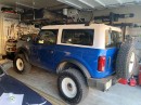 Base Two-Door Ford Bronco with heritage mods