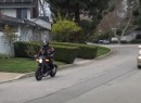Ben Affleck Riding LiveWire