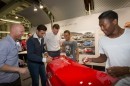 Bayern Munich’s Football Stars Visit Audi Factory