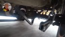 Tensegrity rear-axle suspension
