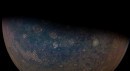 Juno Flies Past the Moon Ganymede and Jupiter